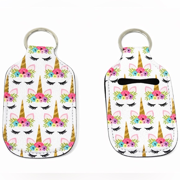 Accessories - Unicorn Print Hand Sanitizer Holder